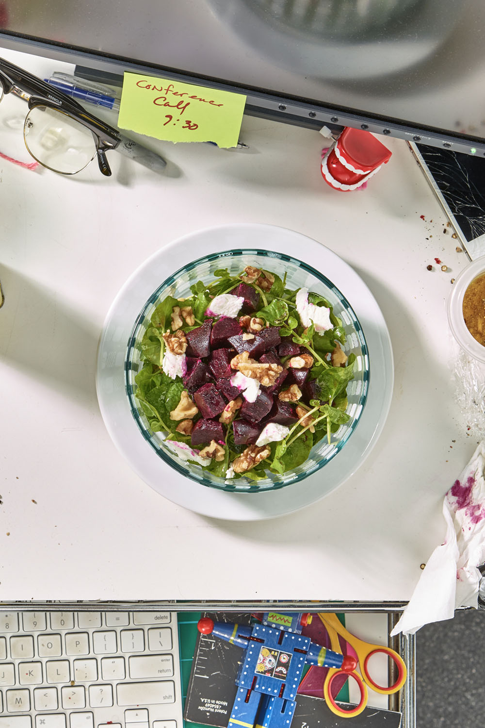 Simple Beet Salad with Mustard Vinaigrette